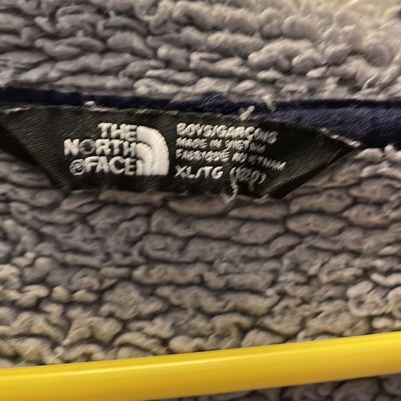 Boys North Face Sherpa Lined Fleece Jacket - Picture 3 of 5